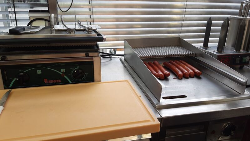 Alles frisch vom Grill...