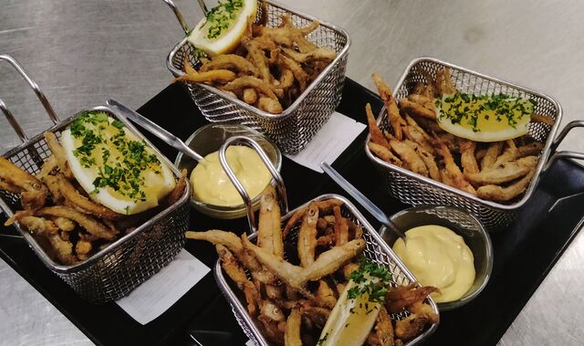 Fritures apéritives pour 4 personnes