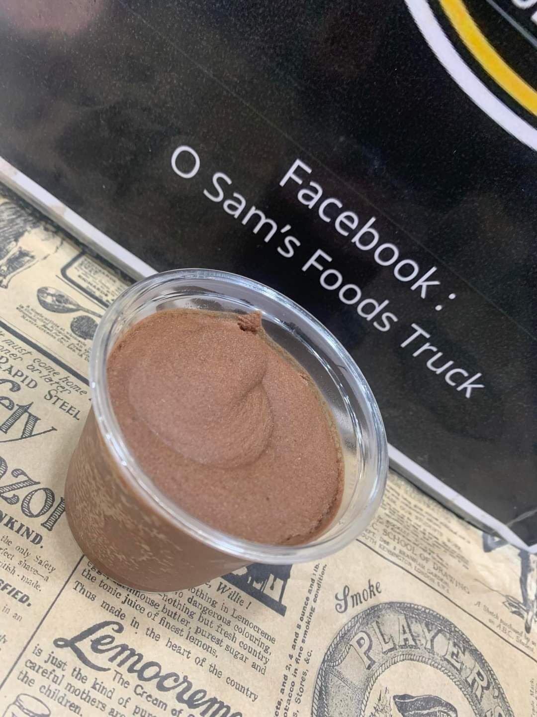 Mousse au chocolat noire 