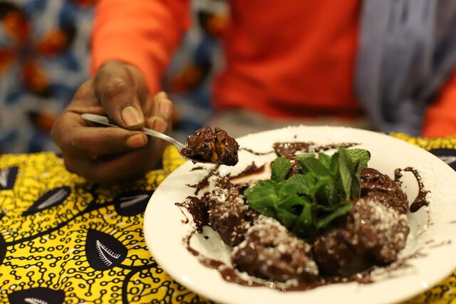 Dessert Banane/choco/coco