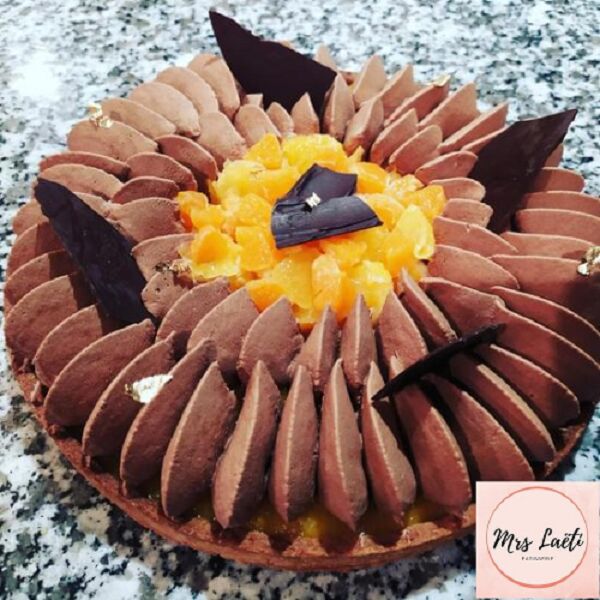 tarte choco orange