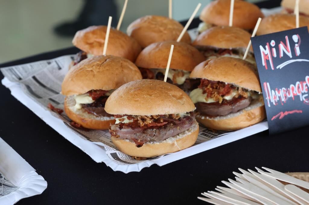 Mini hamburguesas gourmed