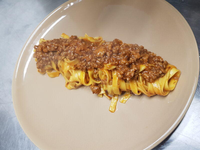 Tagliatelle fresche alla Bolognese