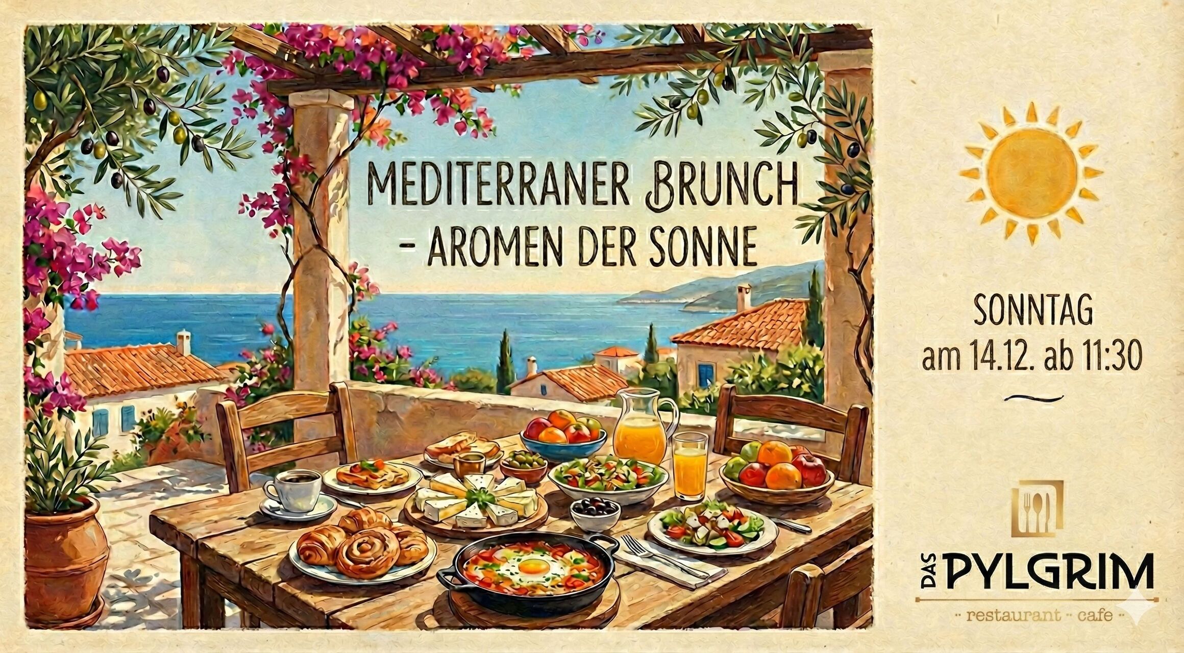 Mediterraner Brunch