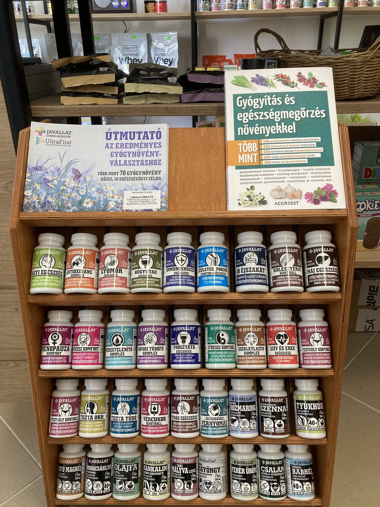 Gyógynövény kapszulák