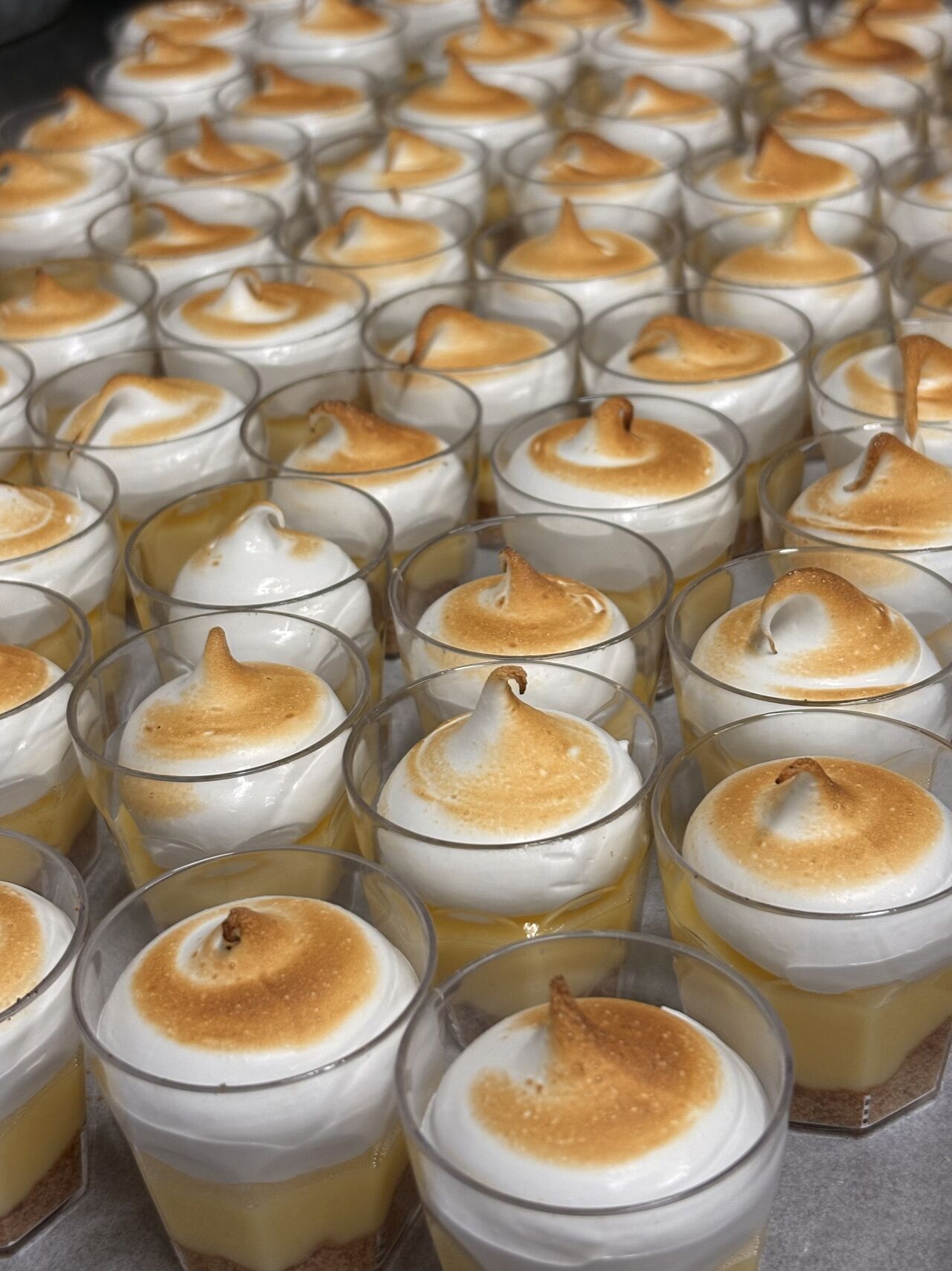 Verrine tarte citron meringuées 