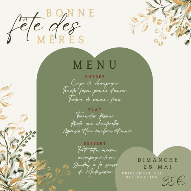 Évènement fête des mères