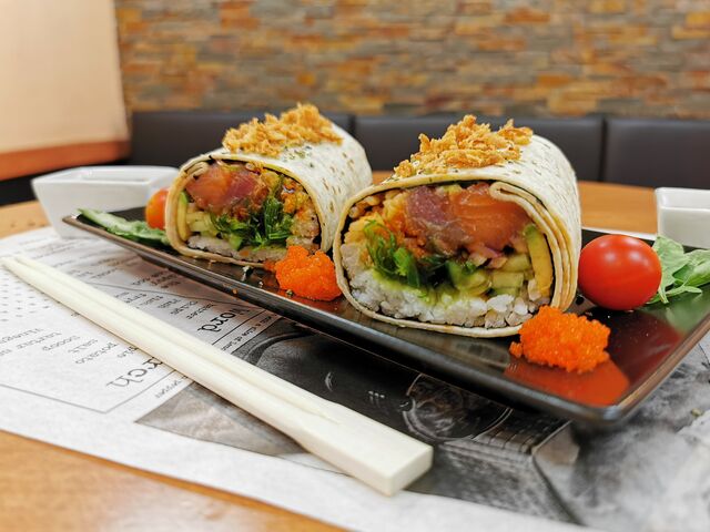 Sushi Burrito Gold Mix 