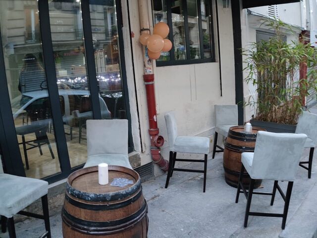 Terrasse arborée pour vos privatisations