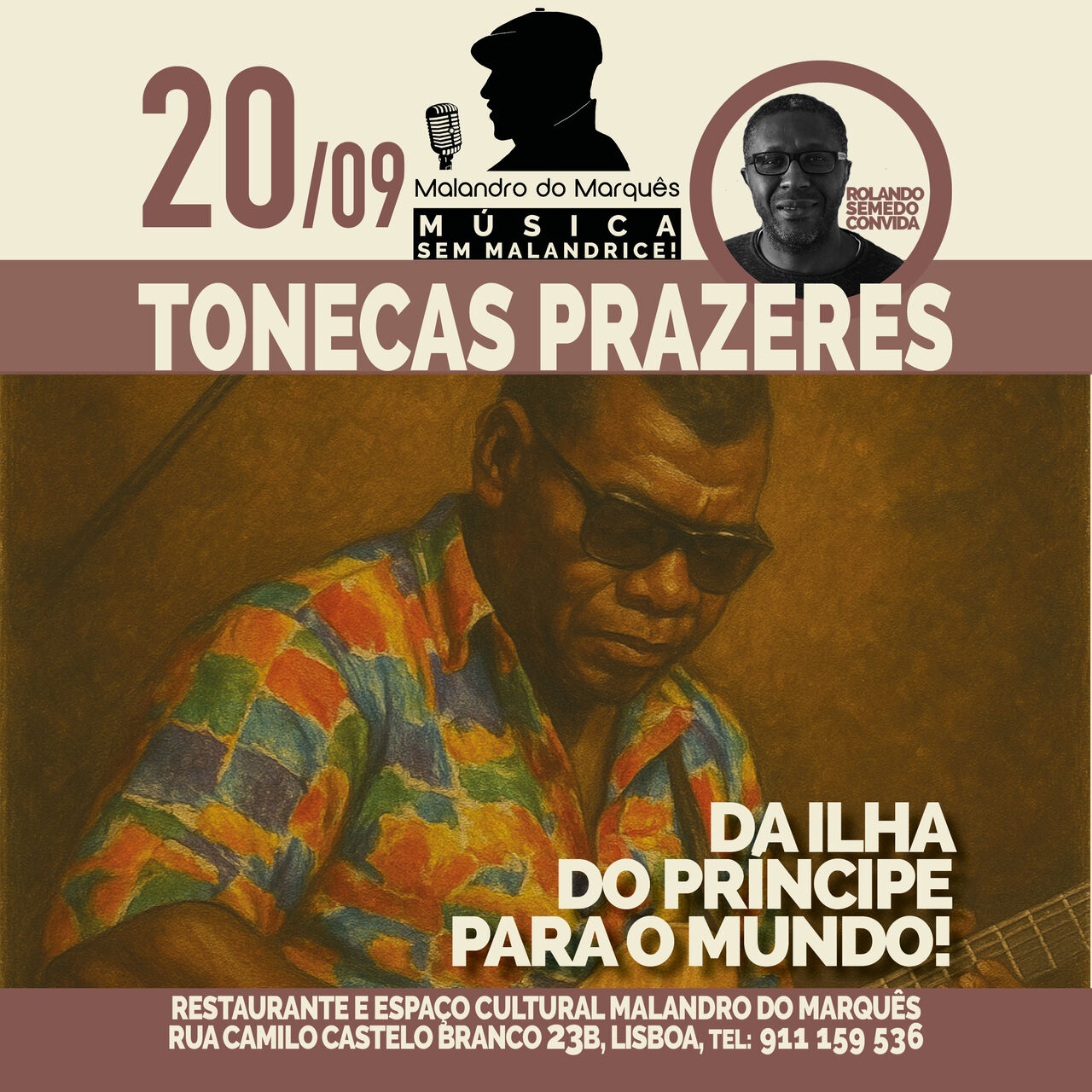 Noite das Danças com Tonecas Prazeres