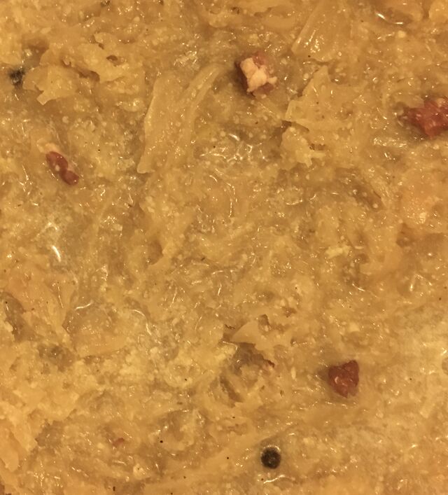 Hausgemachtes Sauerkraut 