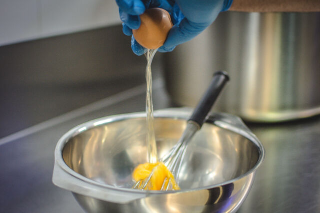 Elaboración con productos frescos y sanos.