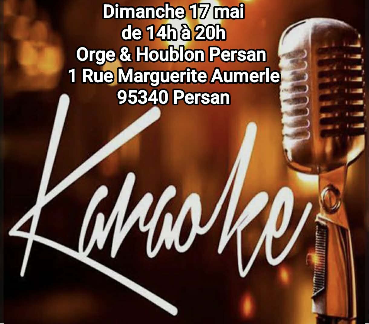 Après-midi karaoké dimanche 17 mai