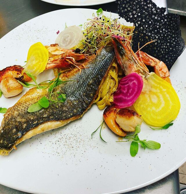 Le filet de bar cuit à l'unilateral 🐟