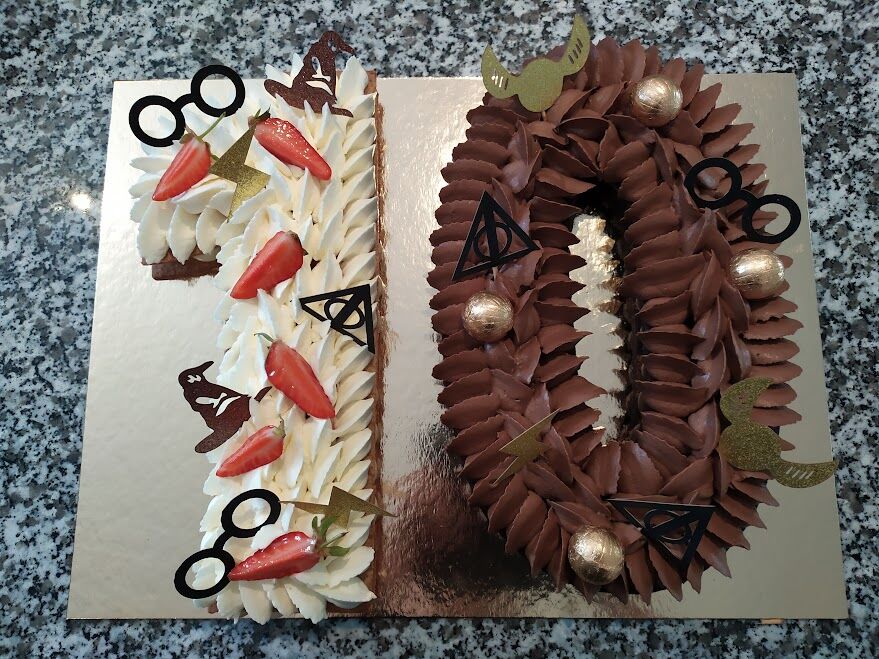 number cakes Harry Potter