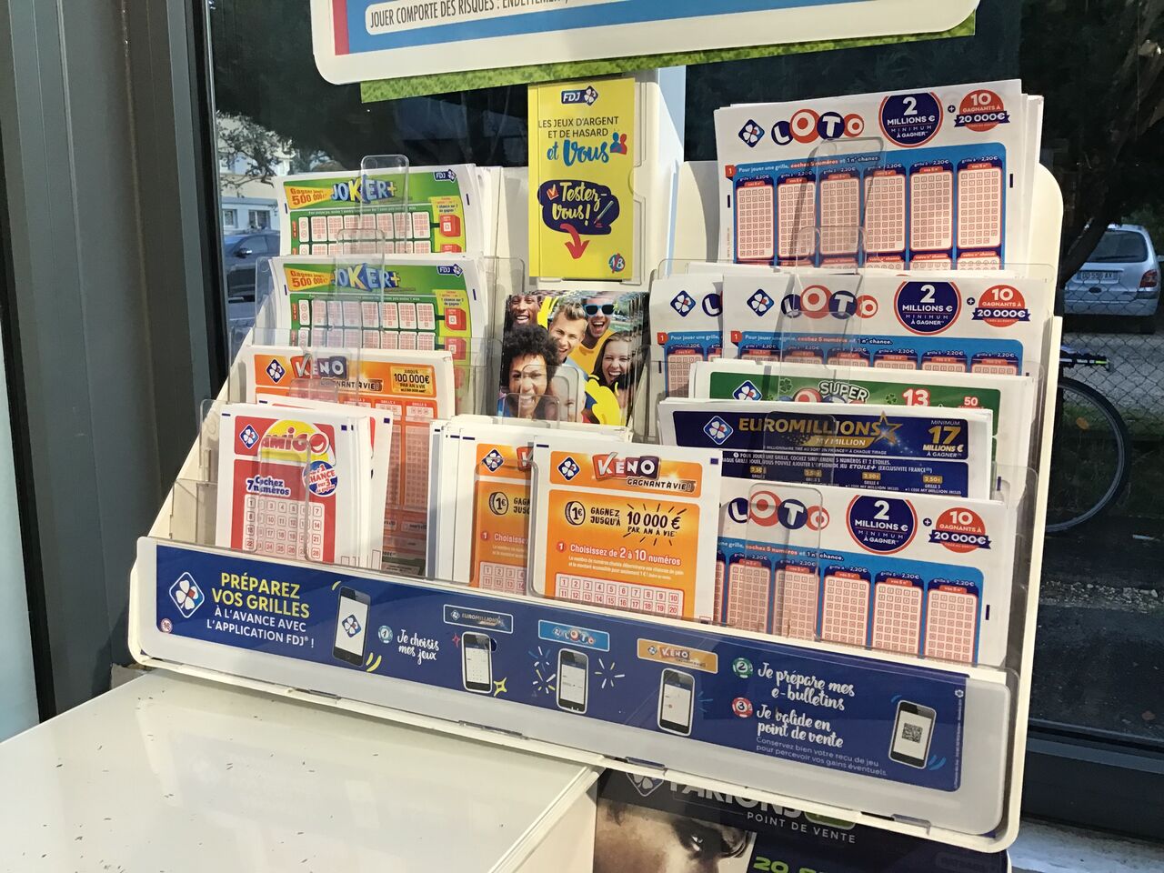 FDJ : loto, euromillions, amigo...