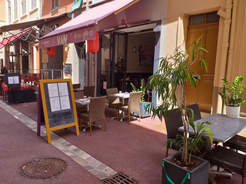 Entrée du restaurant