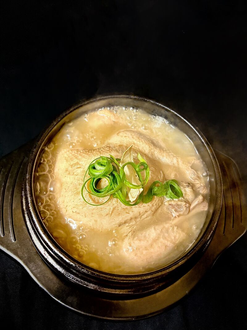 6 400 HUF Samgyetang ( Korean Whole Chicken Soup