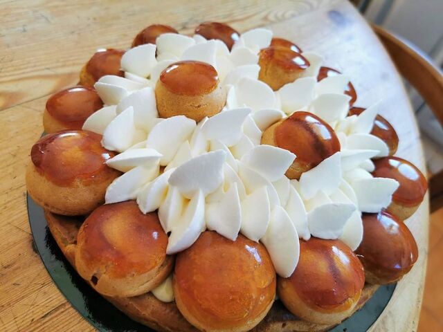 St honoré vanille & caramel 