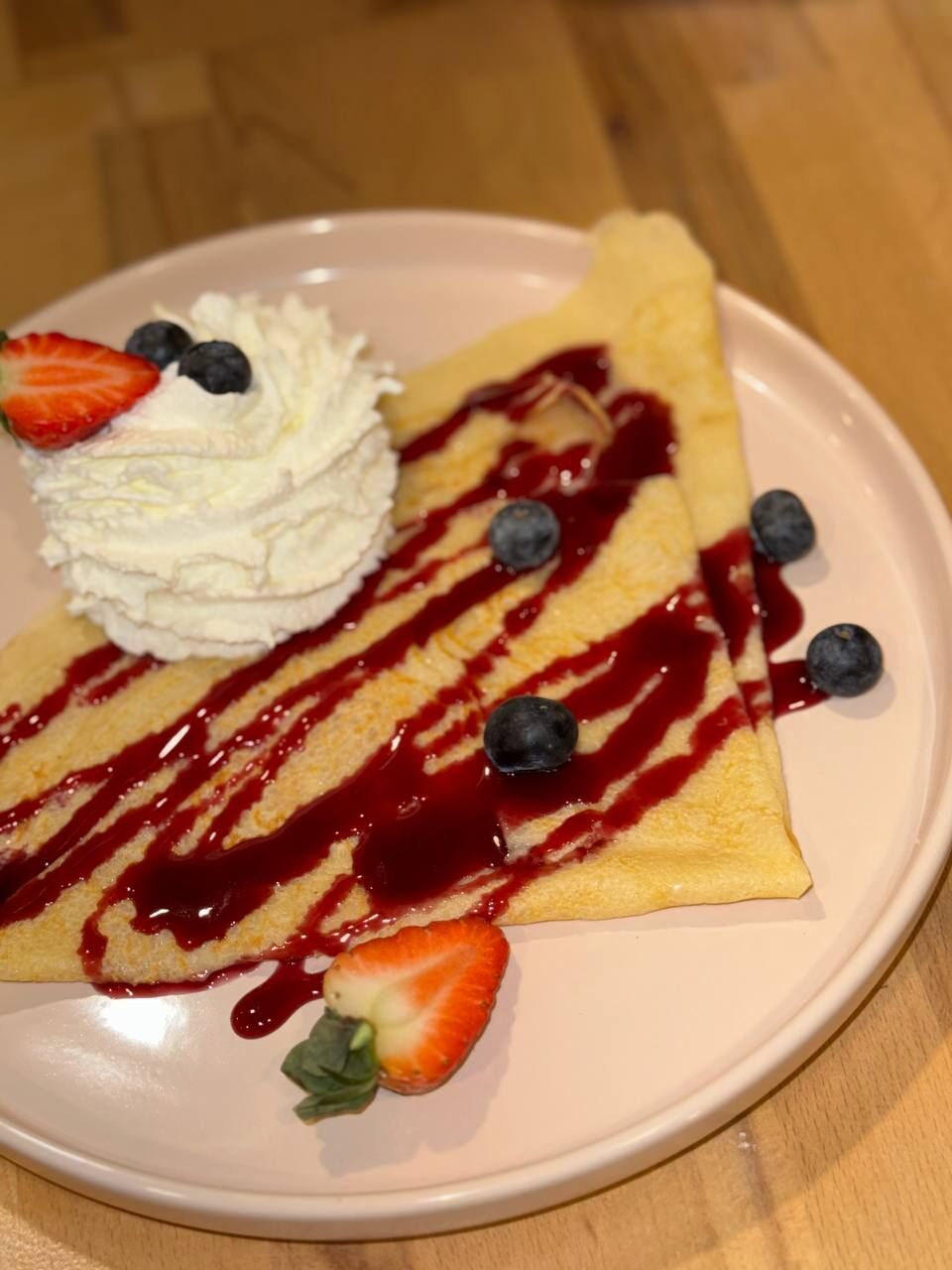 Coulis de fruits rouges, Chantilly