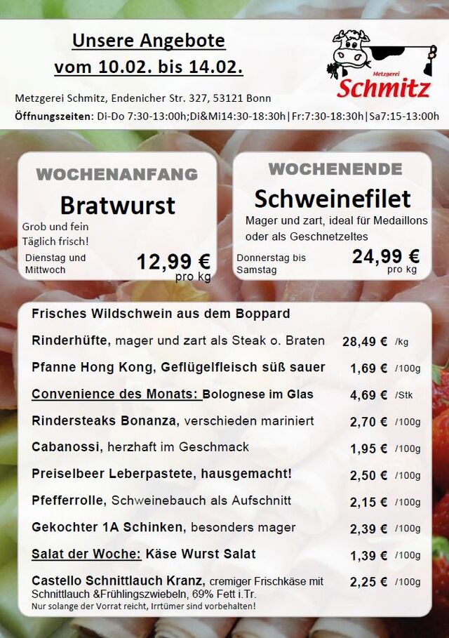 Unser Angebot für diese Woche: