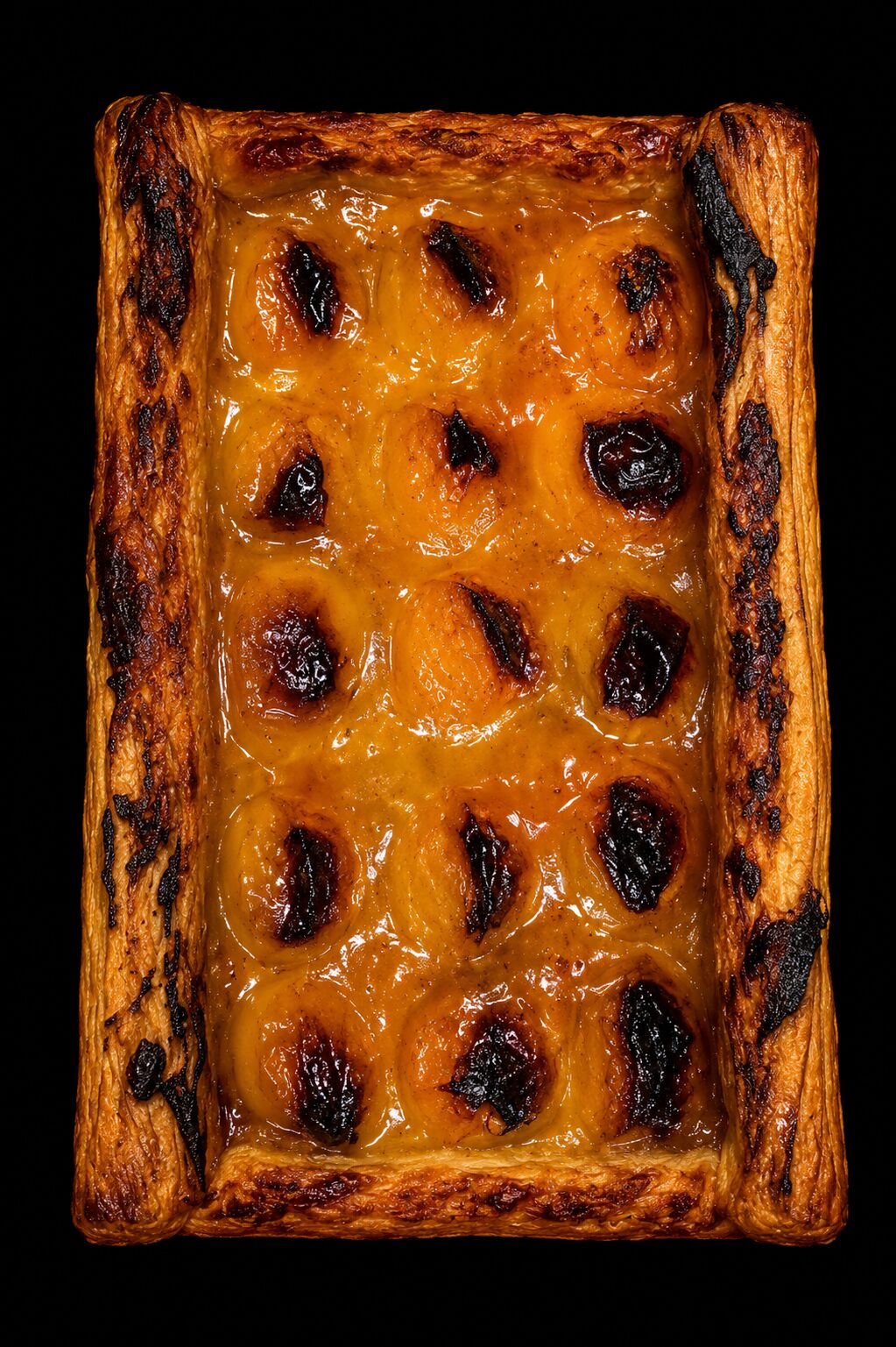 Tarte bande abricot 