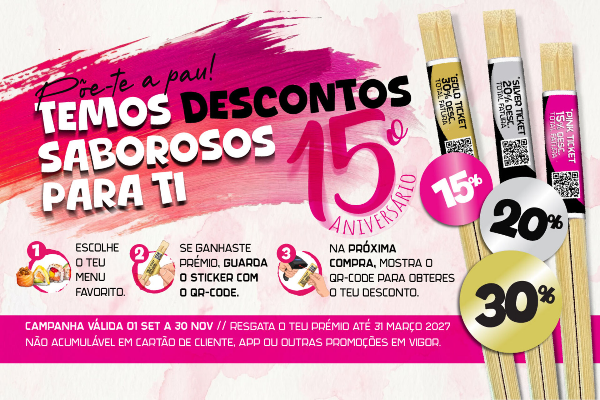 Campanha 15º Aniversário