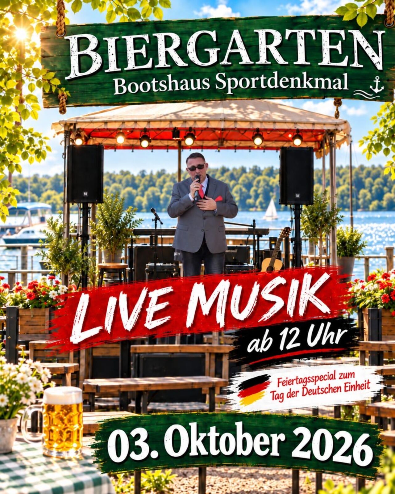 Mr. Moo im Bootshaus Sportdenkmal