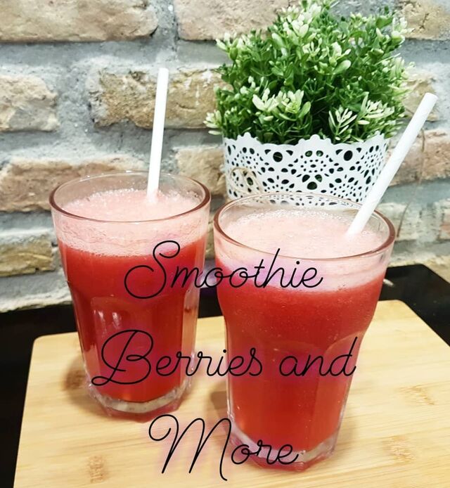 Smoothies de fruta natural