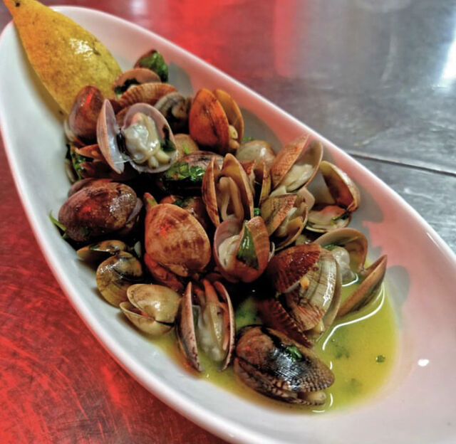 Amêijoas à bulhão pato 