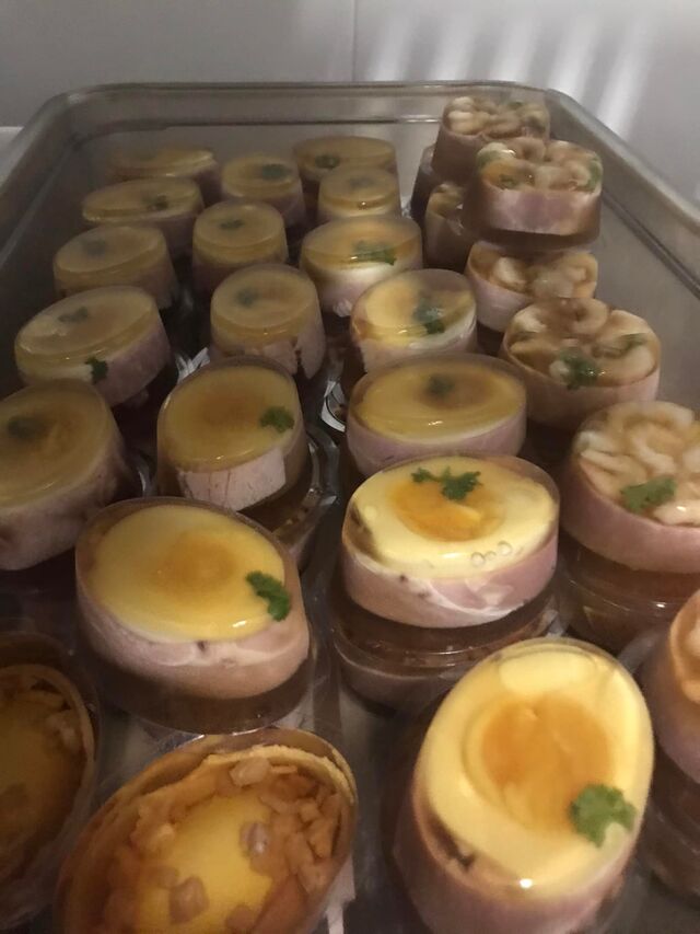 aspic œuf jambon