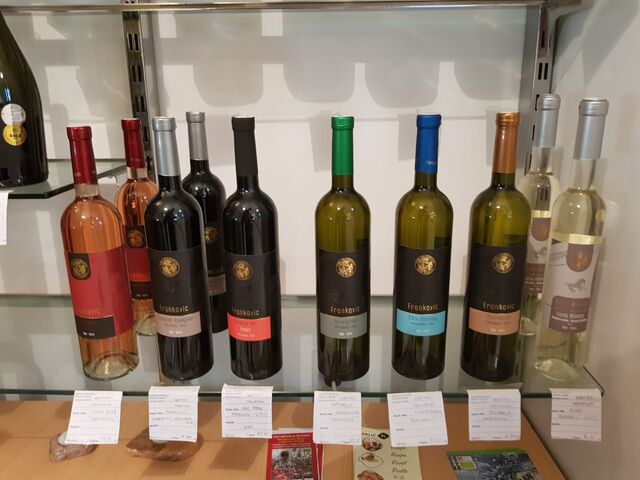 Wine lovers - we have large amount of Croatian wines! Contact us by phone or just stop by our market and food tasting in Bol!