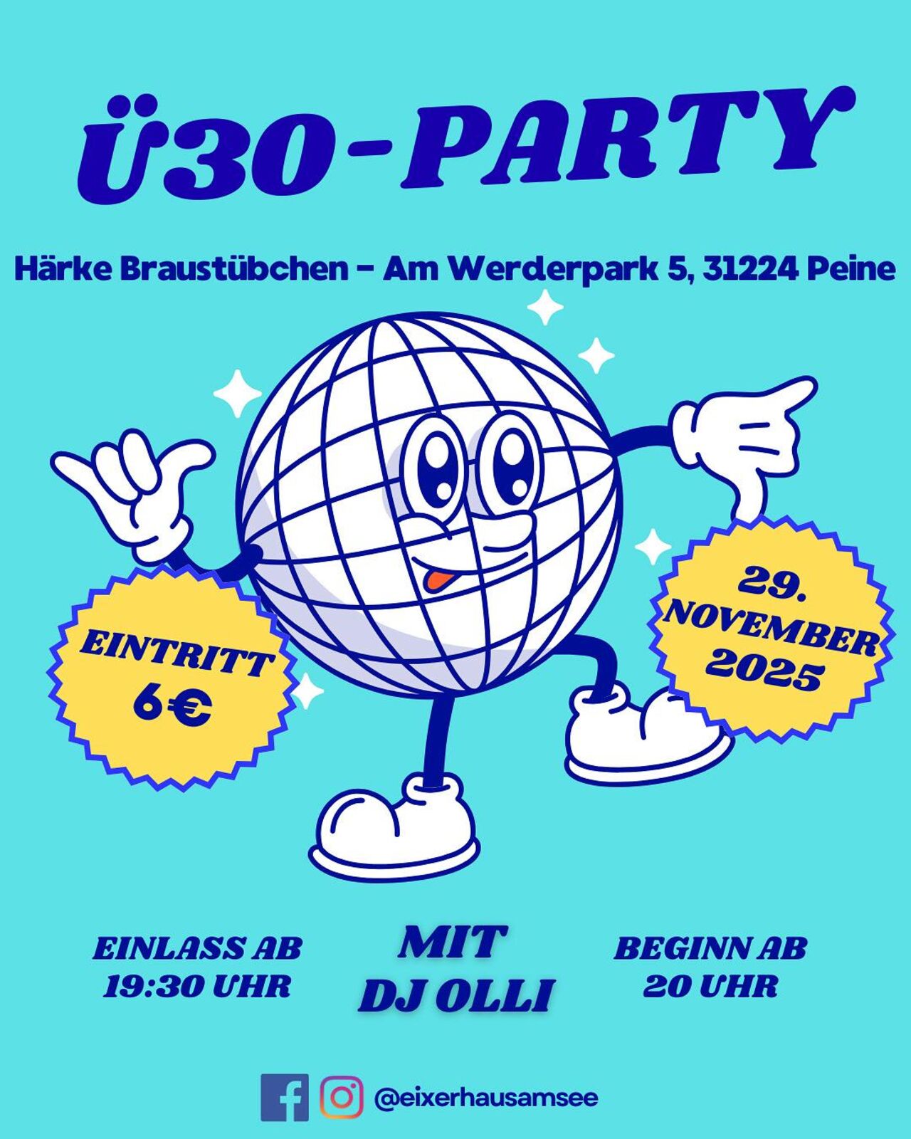 Ü30-Party im Härke Braustübchen mit DJ Olli