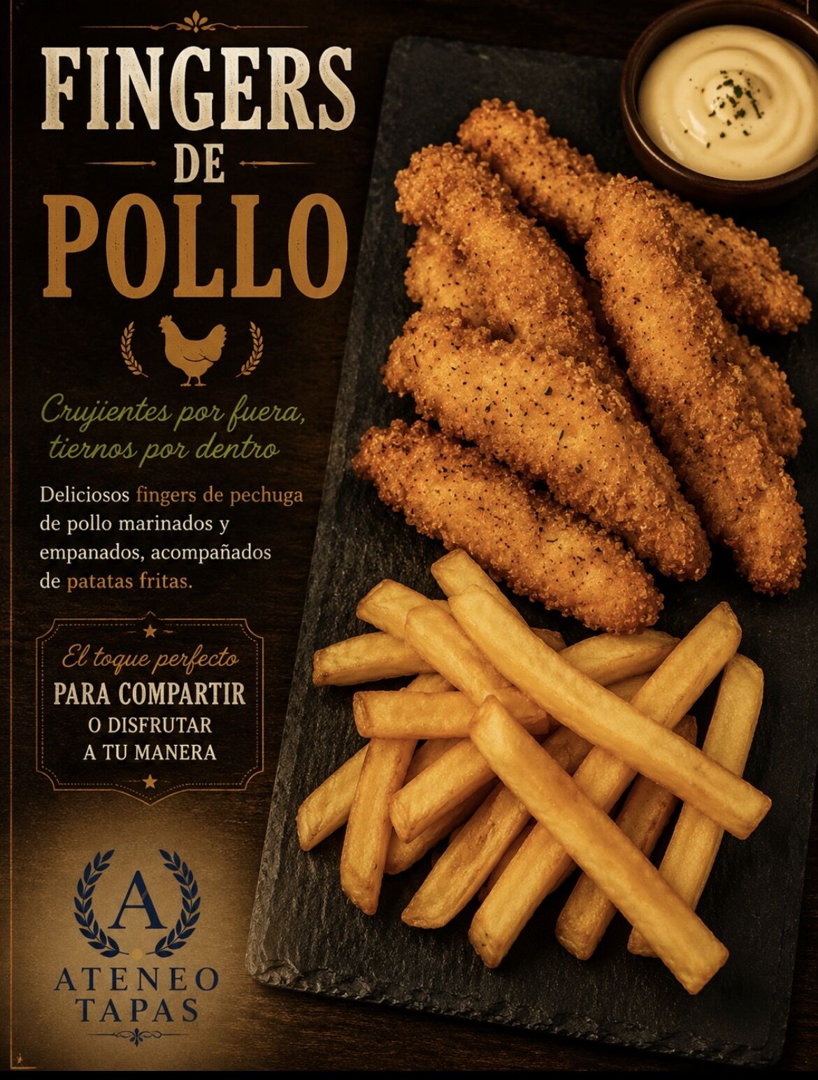 Fingers de pollo