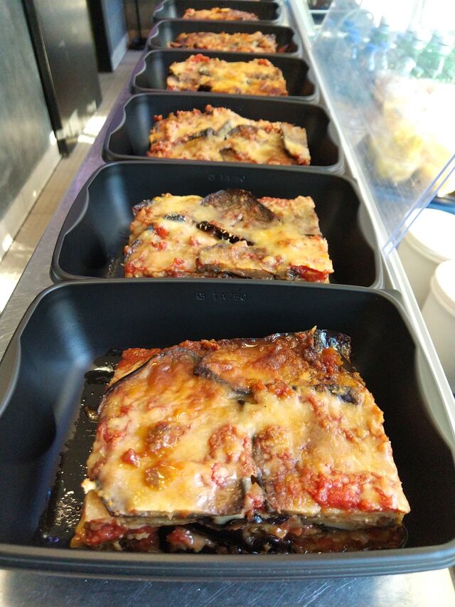 LASAGNE AUX AUBERGINES FACON PARMESANE