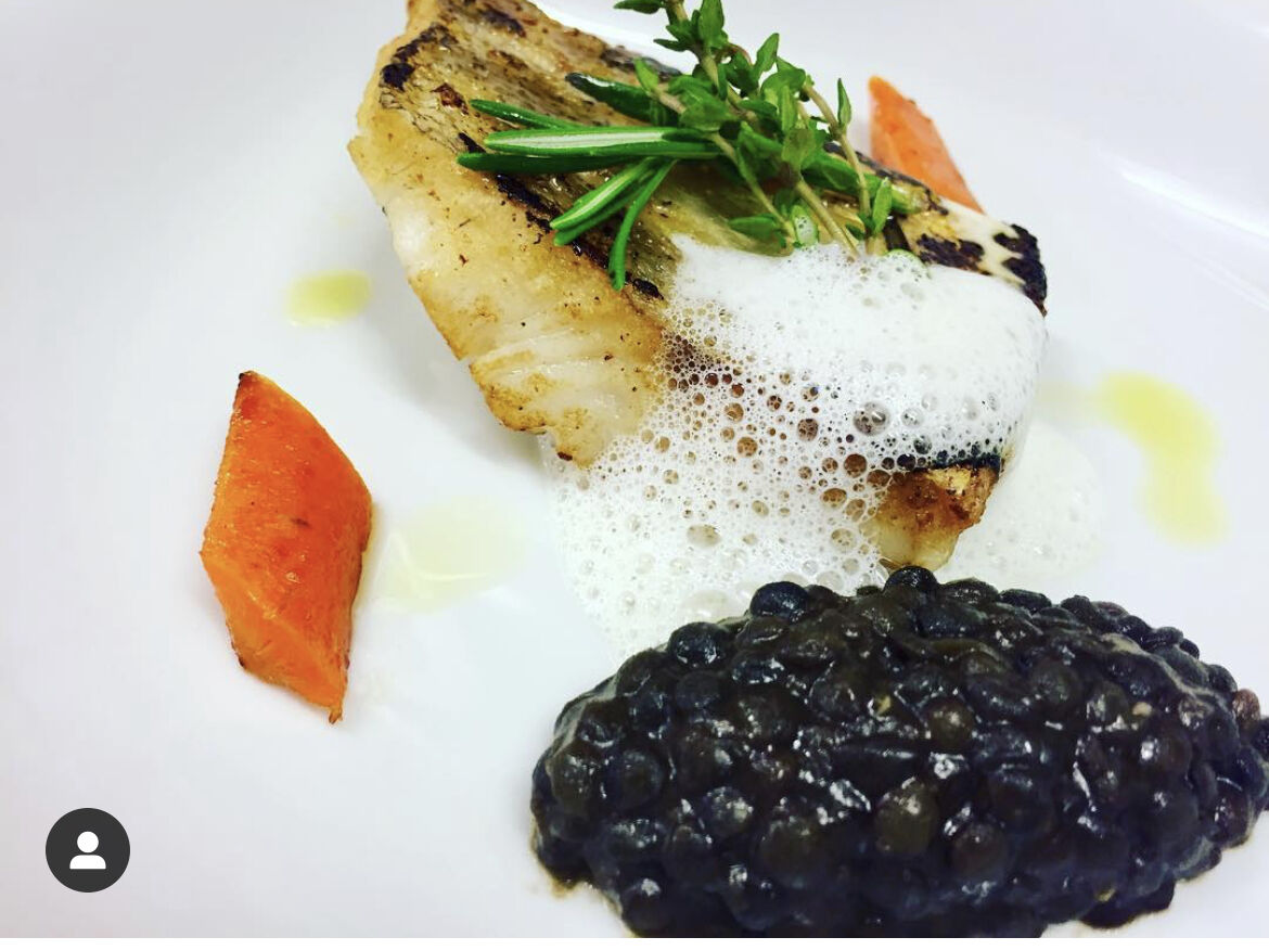 Lucioperca alla griglia