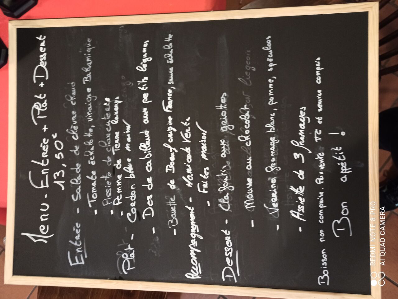 Exemple de menu