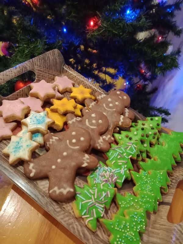 Les sablés de Noël goût noisette.