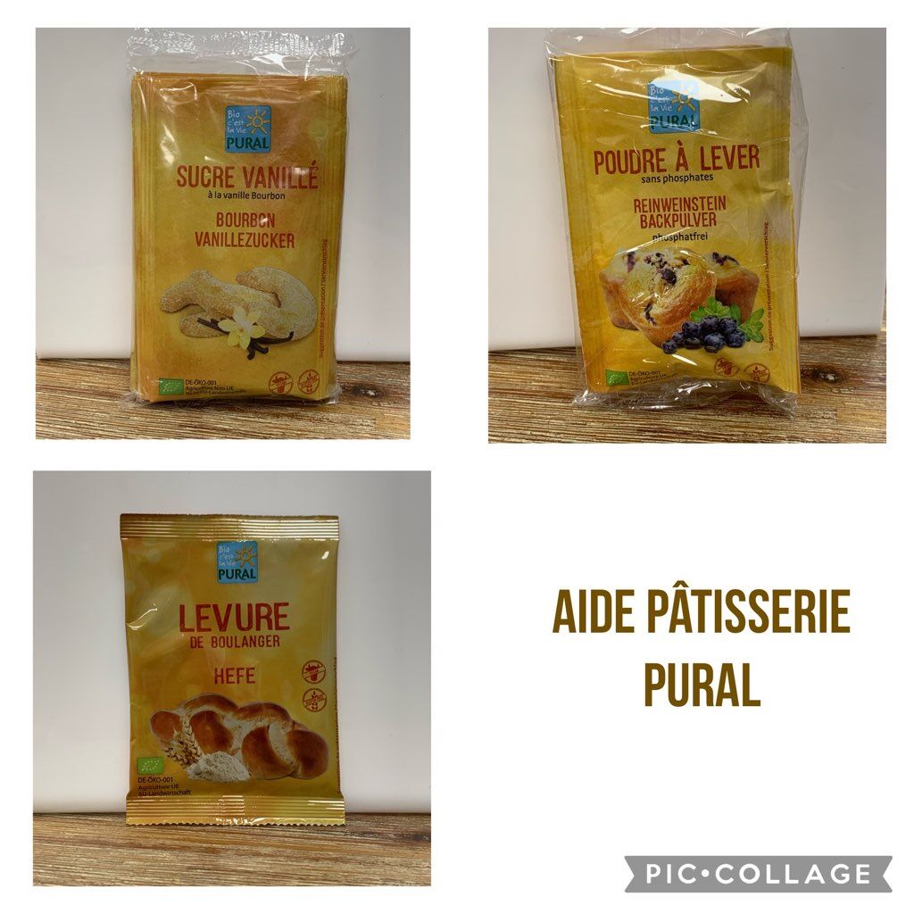 les aides à la pâtisserie Pural disponibles en boutique !