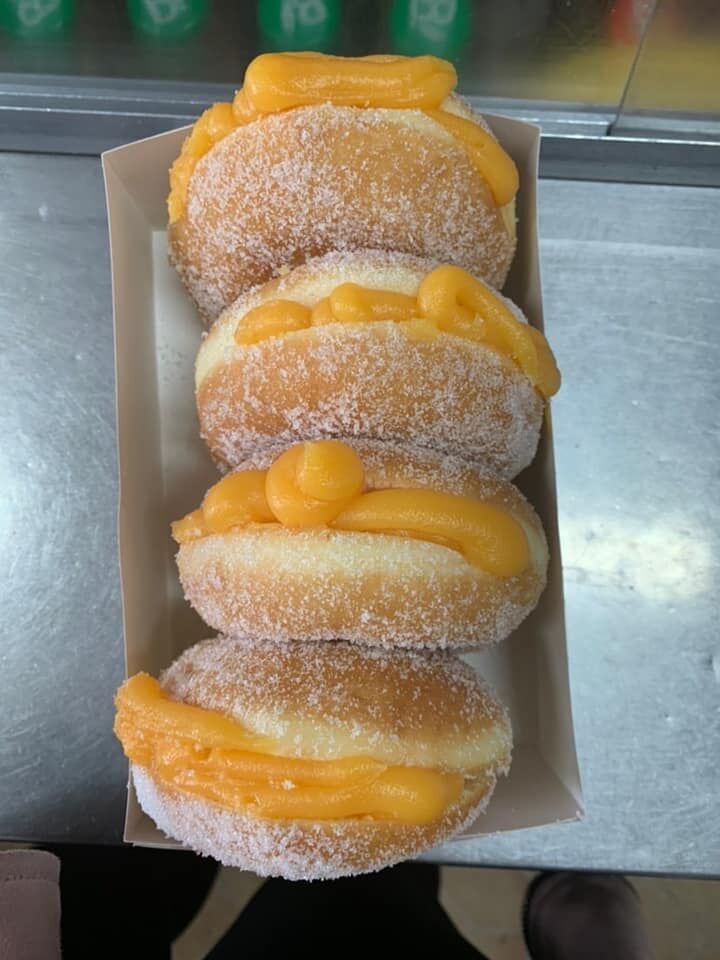 As nossas Bolas de Berlim de Doce de Ovos!