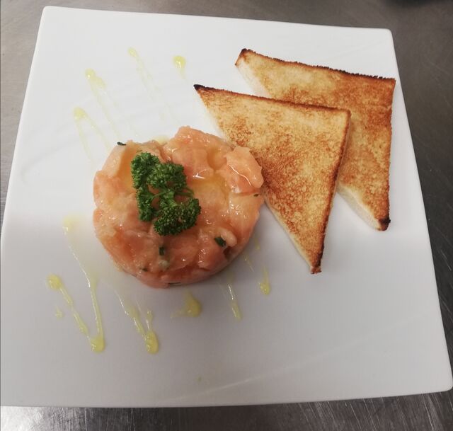 Tartare de saumon