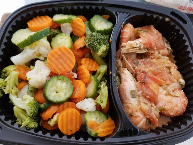 Légumes vapeurs, Blaff de Ouassous