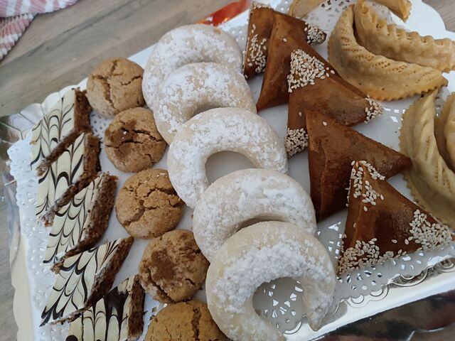 Variété de pâtisseries 