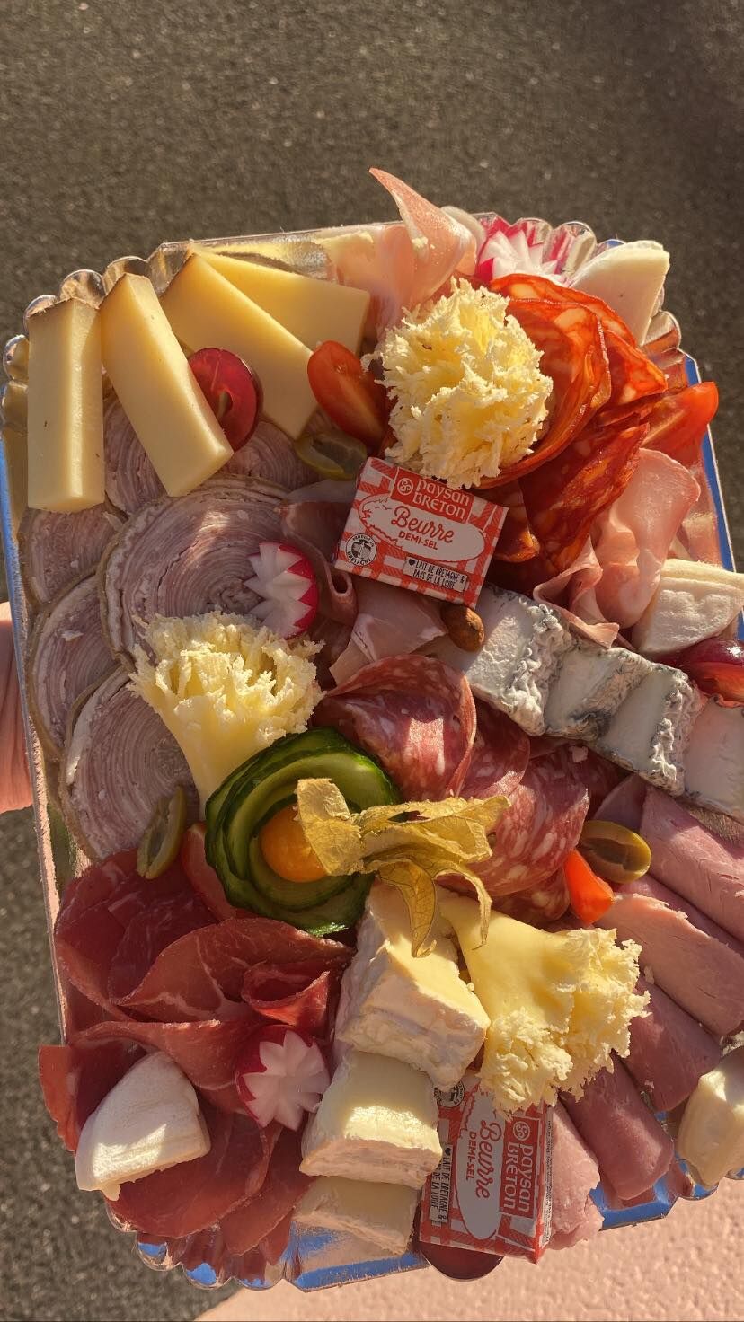 Plateau charcuterie et fromage
