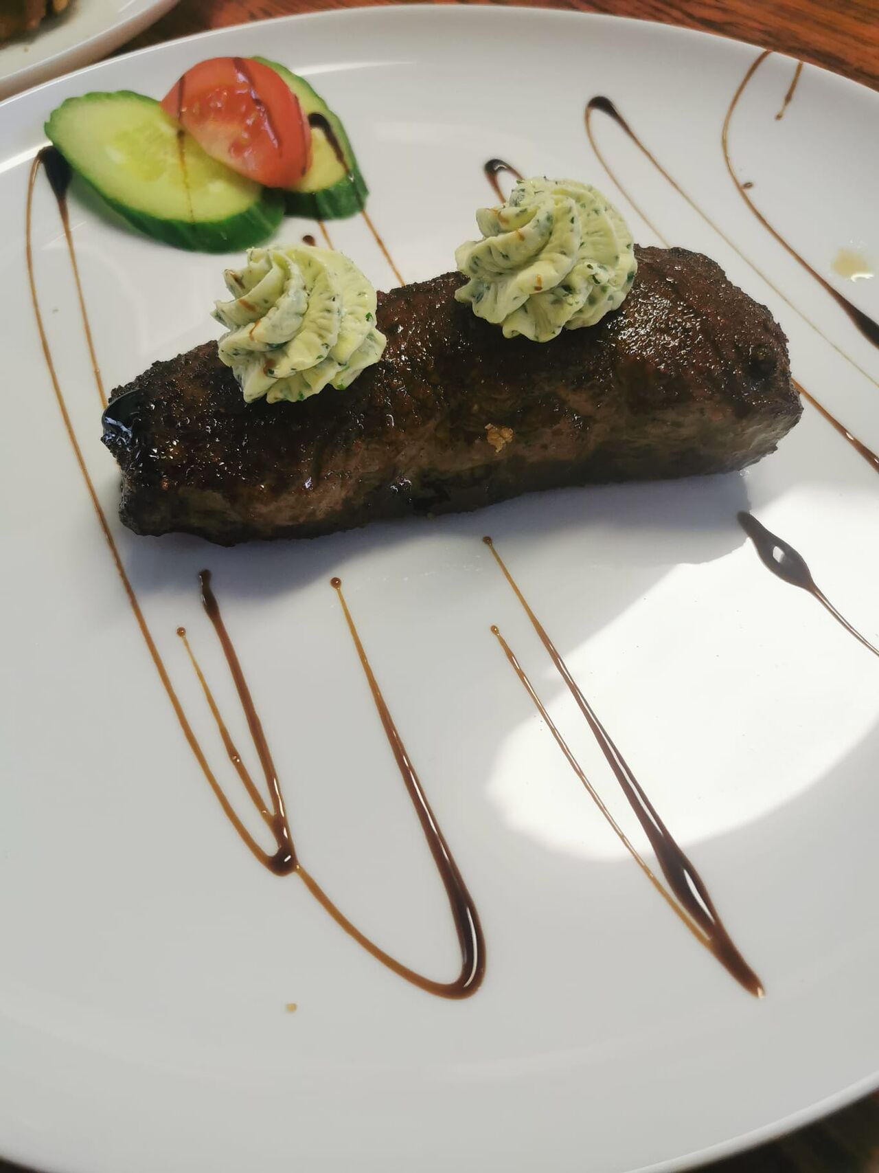 Rumpsteak mit Kräuterbutter