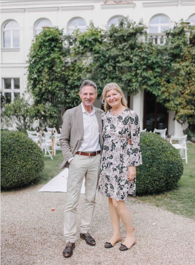 Wir heißen Sie herzlich willkommen - Marion & Karl Geyer