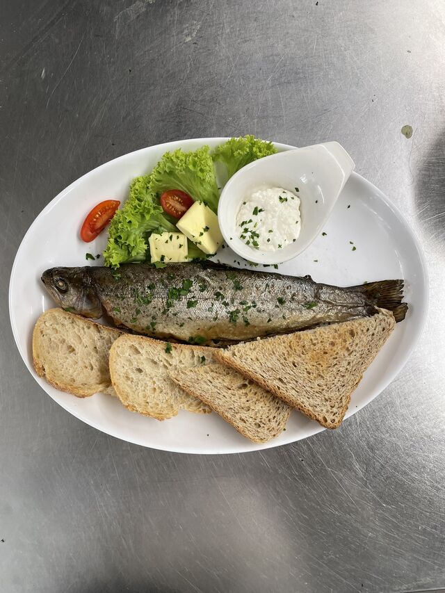 Geräucherte Forelle 