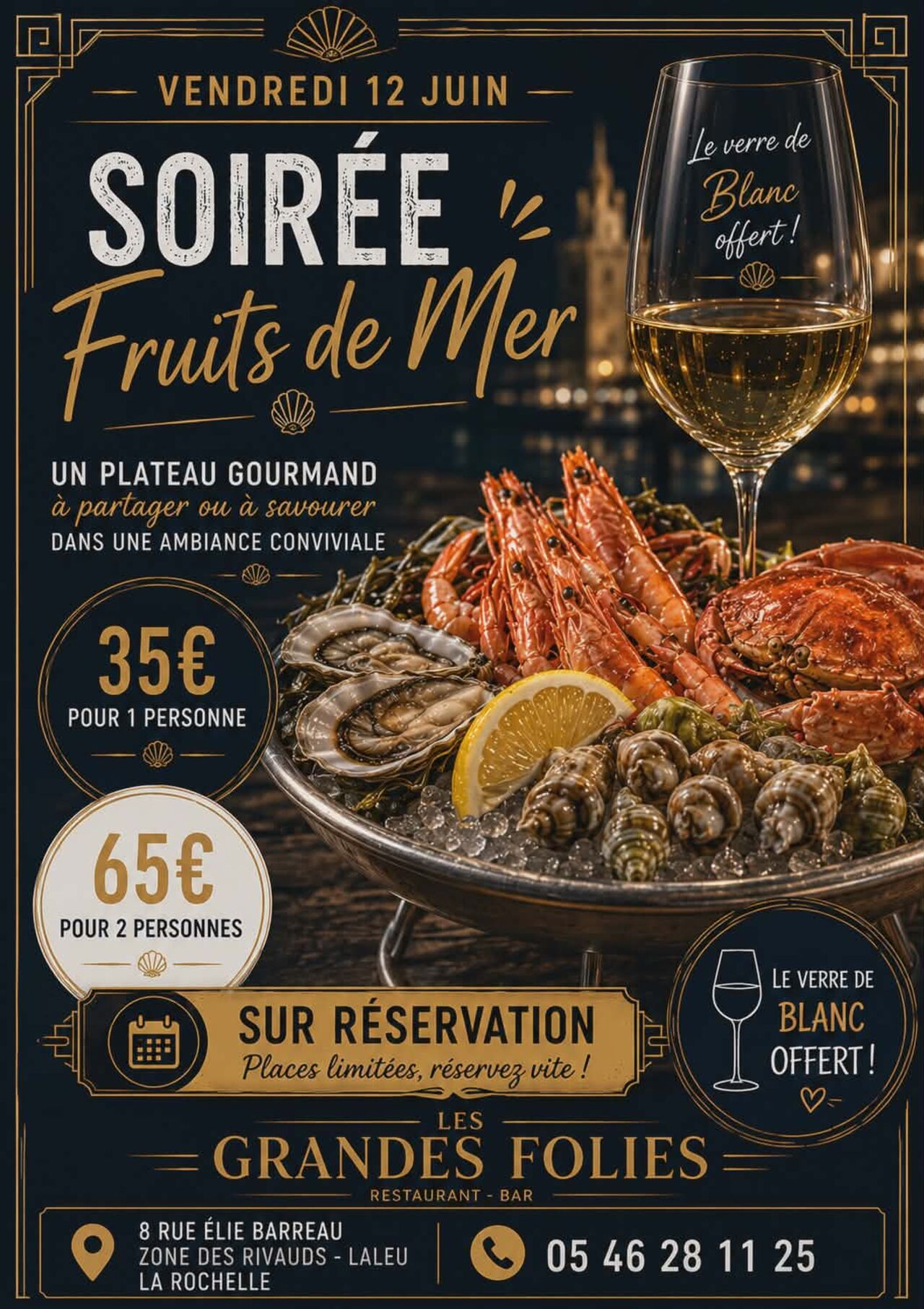 Soirée Fruits De Mer