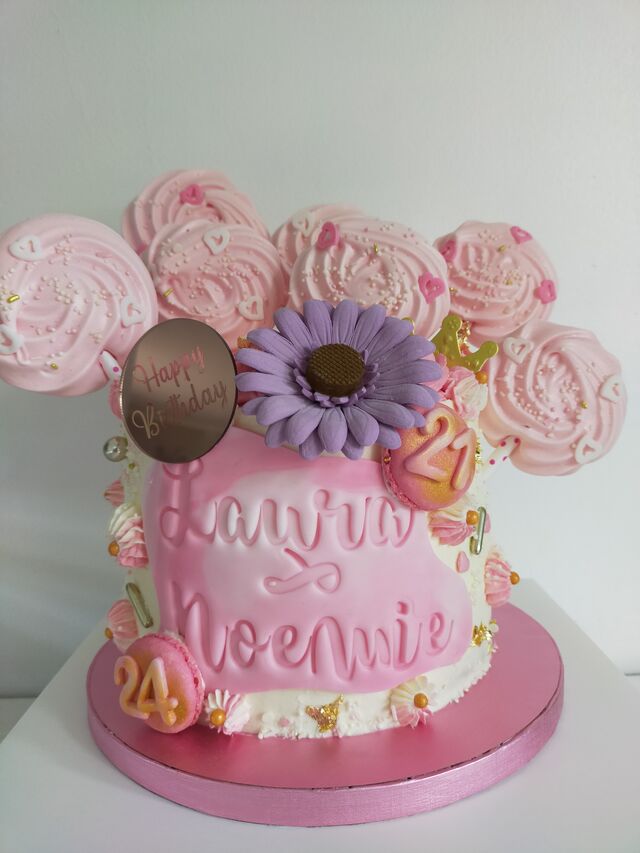 Cake design thème Girly