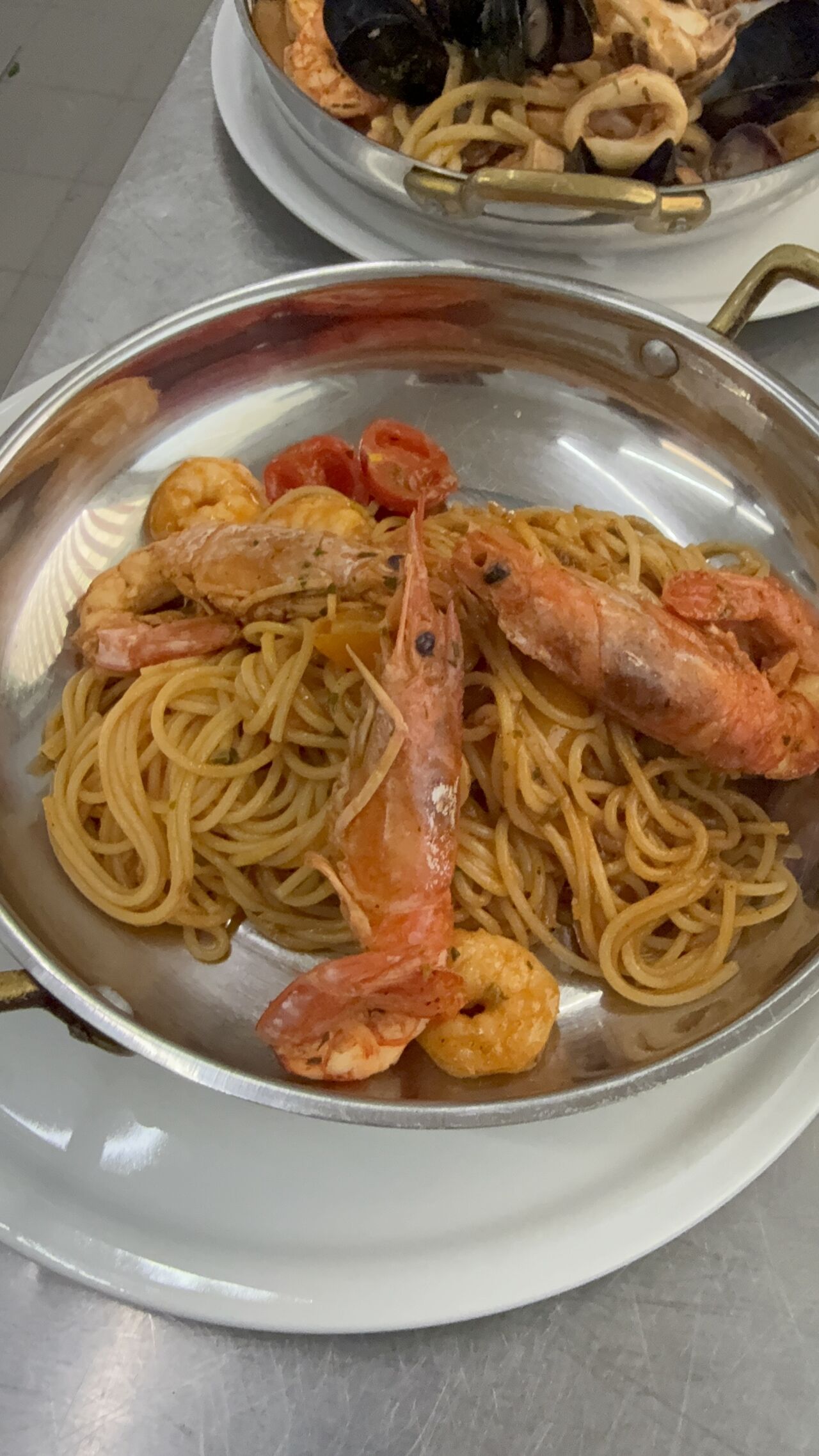 Spaghetti ai gamberi 